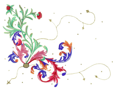 Carte à calligraphier 3