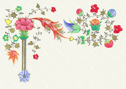 Carte à calligraphier 4