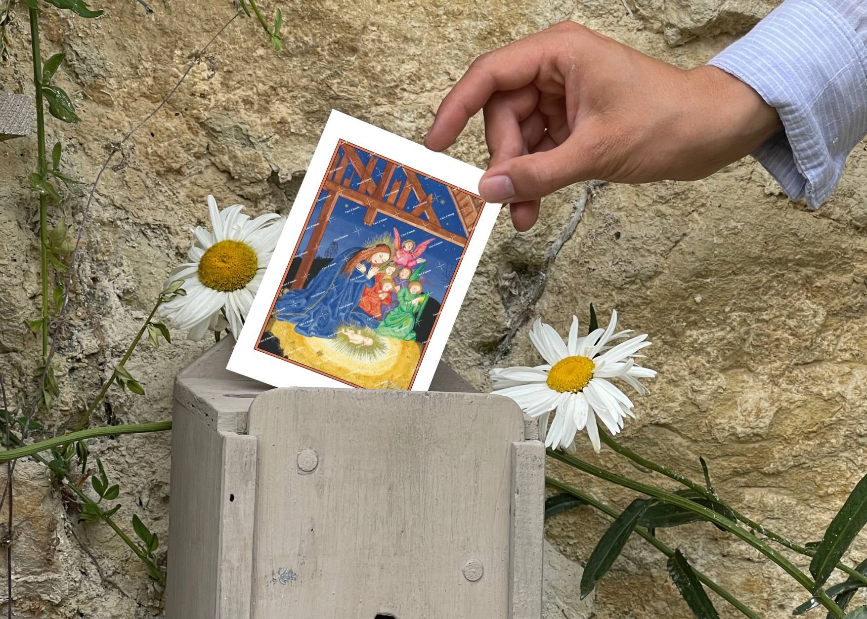 carte noël Art d'aimée