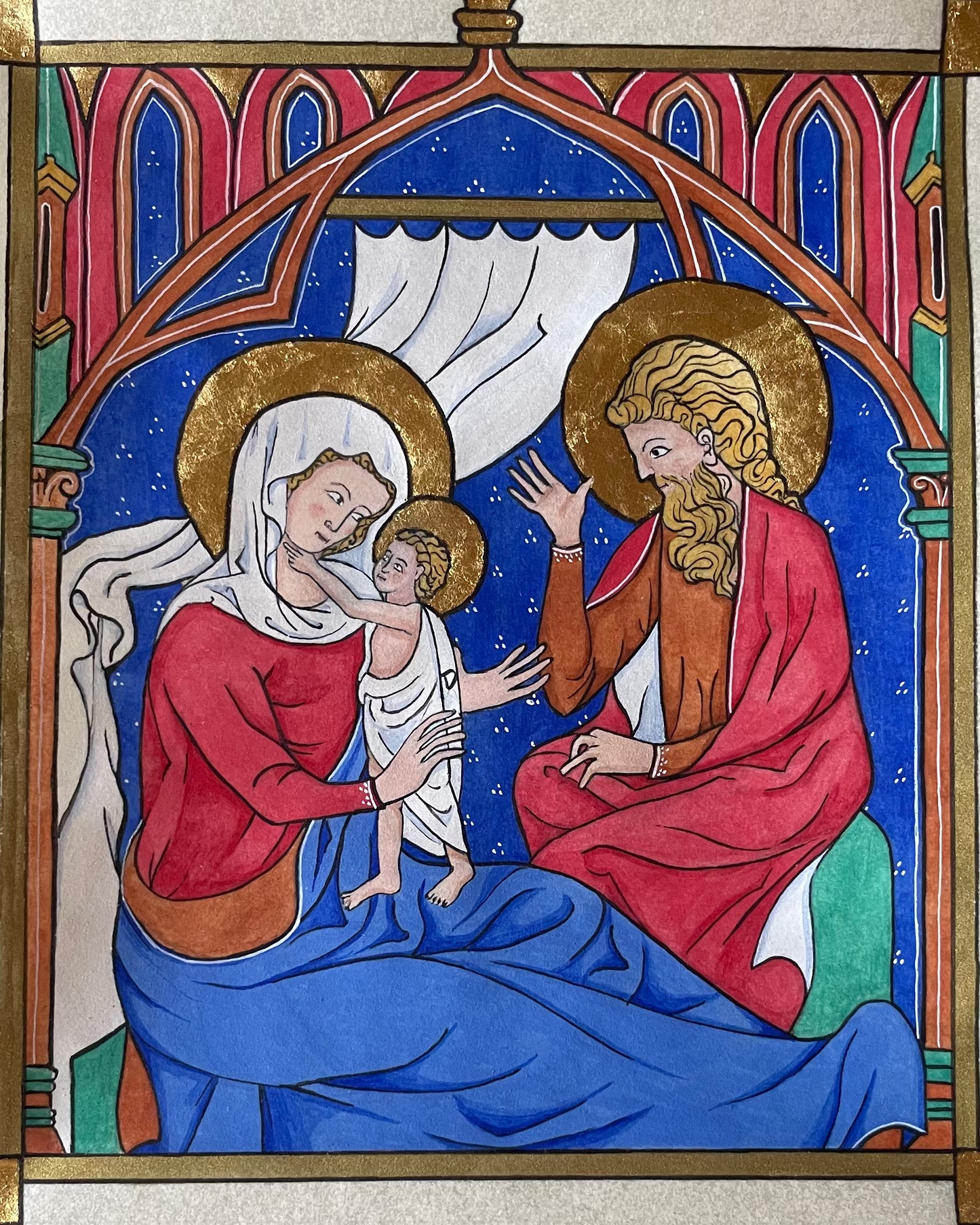 l'art d'aimée enluminure