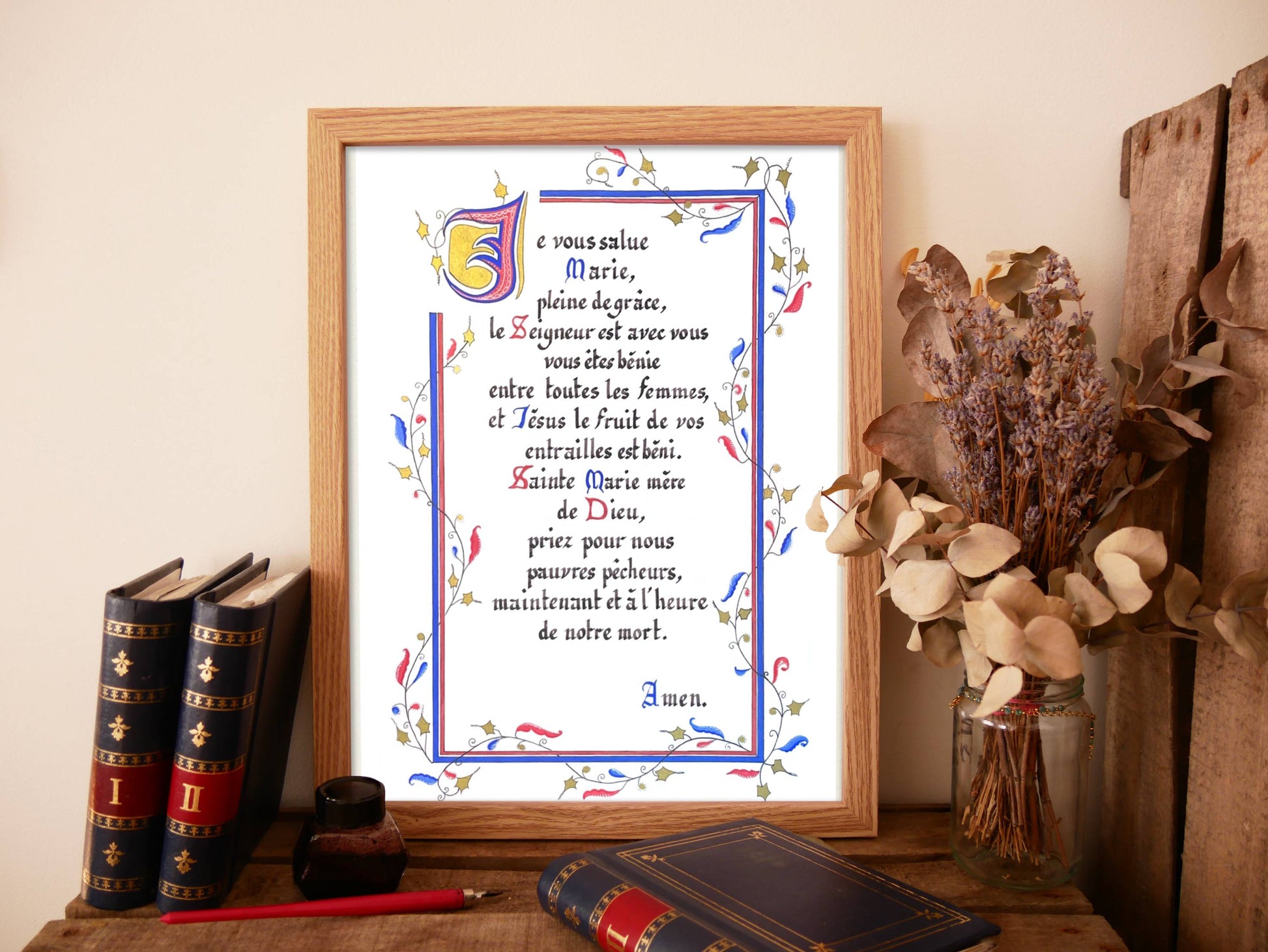 l'Art d'Aimée enluminure