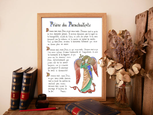 Prière des Parachutistes - Impression